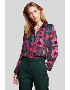 BLOUSE FLEURS - FABIENNE...