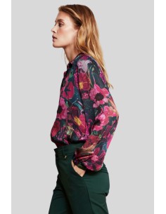 BLOUSE FLEURS - FABIENNE... 2