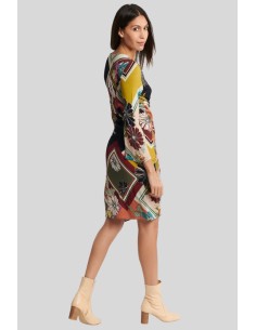 ROBE CACHE COEUR IMPRIMEE -...