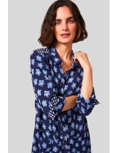 TUNIQUE COL CHEMISIER -...