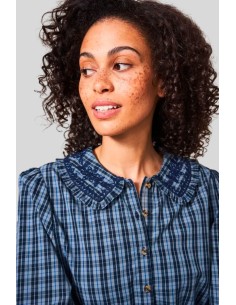 CHEMISIER COL BRODE - WHITE... 2