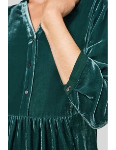 ROBE LONGUE VELOURS - WHITE... 2