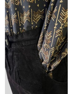 JUPE VELOURS POCHES 2