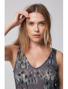 DEBARDEUR IMPRIME MAJESTIC