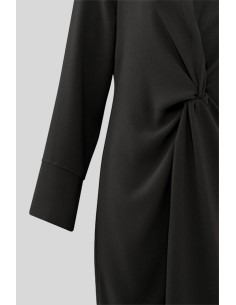 ROBE NOUÉE COL CHEMISE - YAYA 2