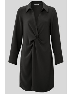 ROBE NOUÉE COL CHEMISE - YAYA