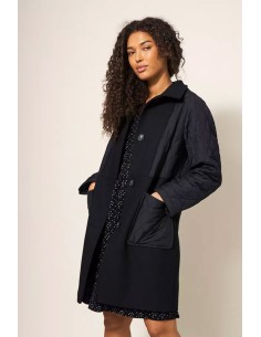 MANTEAU BI MATIERE - WHITE...