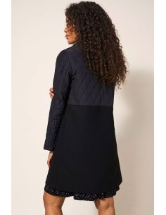 MANTEAU BI MATIERE - WHITE... 2