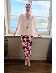 PANTALON FLEURS - GARDEUR