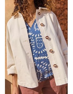 VESTE TOILE - WHITE STUFF 2