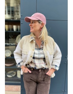 PANTALON VELOURS - JANE BLUE 2