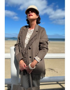 VESTE A FRANGES - HARFTORD
