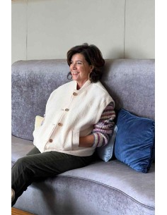 GILET LAINE - SACRECOEUR