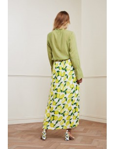 JUPE LONGUE CITRON 2